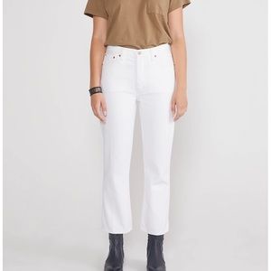 Etica denim white jeans
